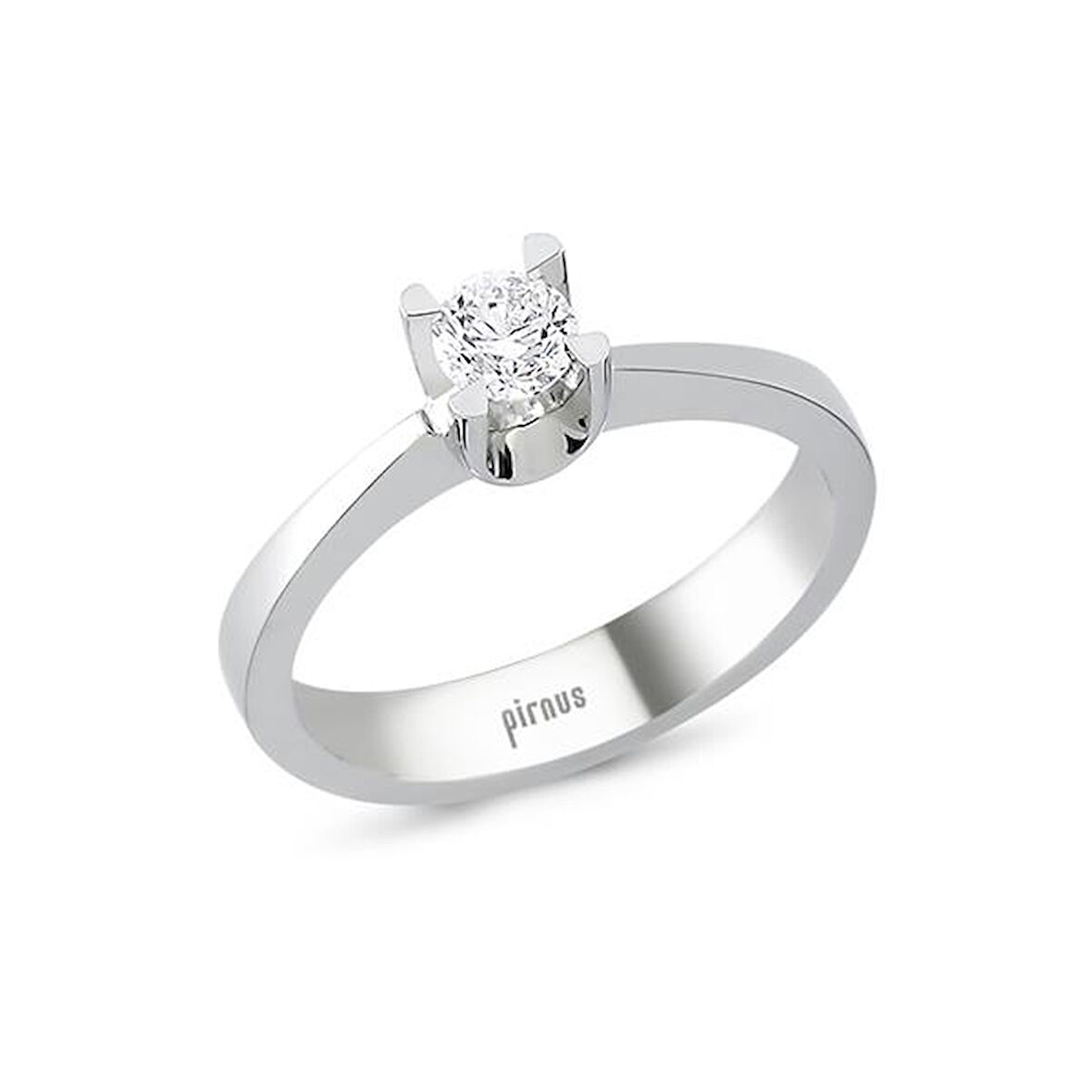 0,61 Karat Pırlanta Tektaş Yüzük