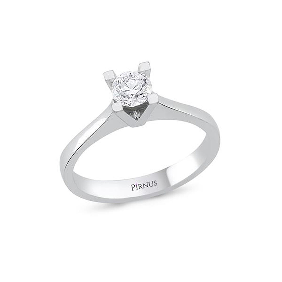 0,50 Karat Pırlanta Tektaş Yüzük