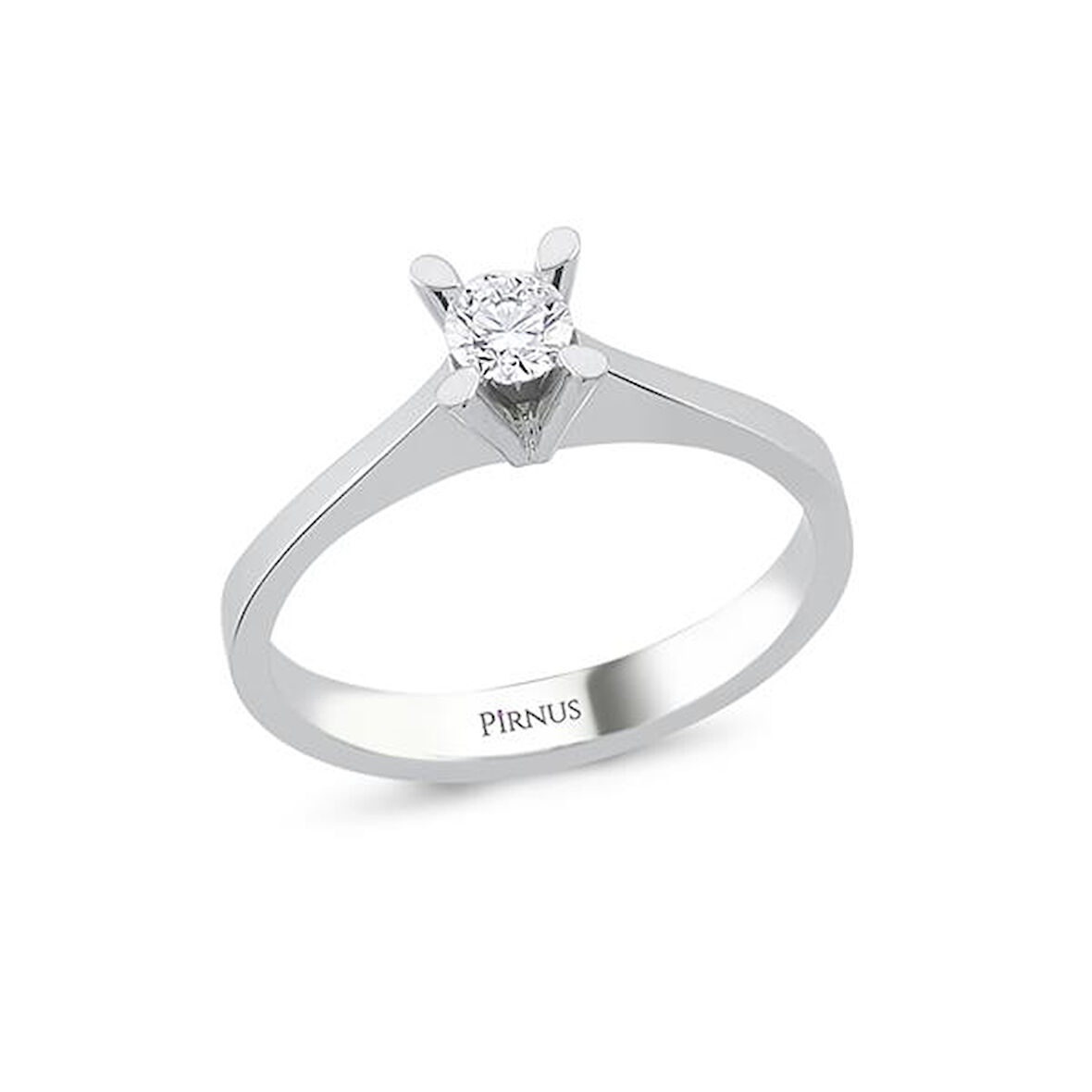 0,41 Karat Pırlanta Tektaş Yüzük