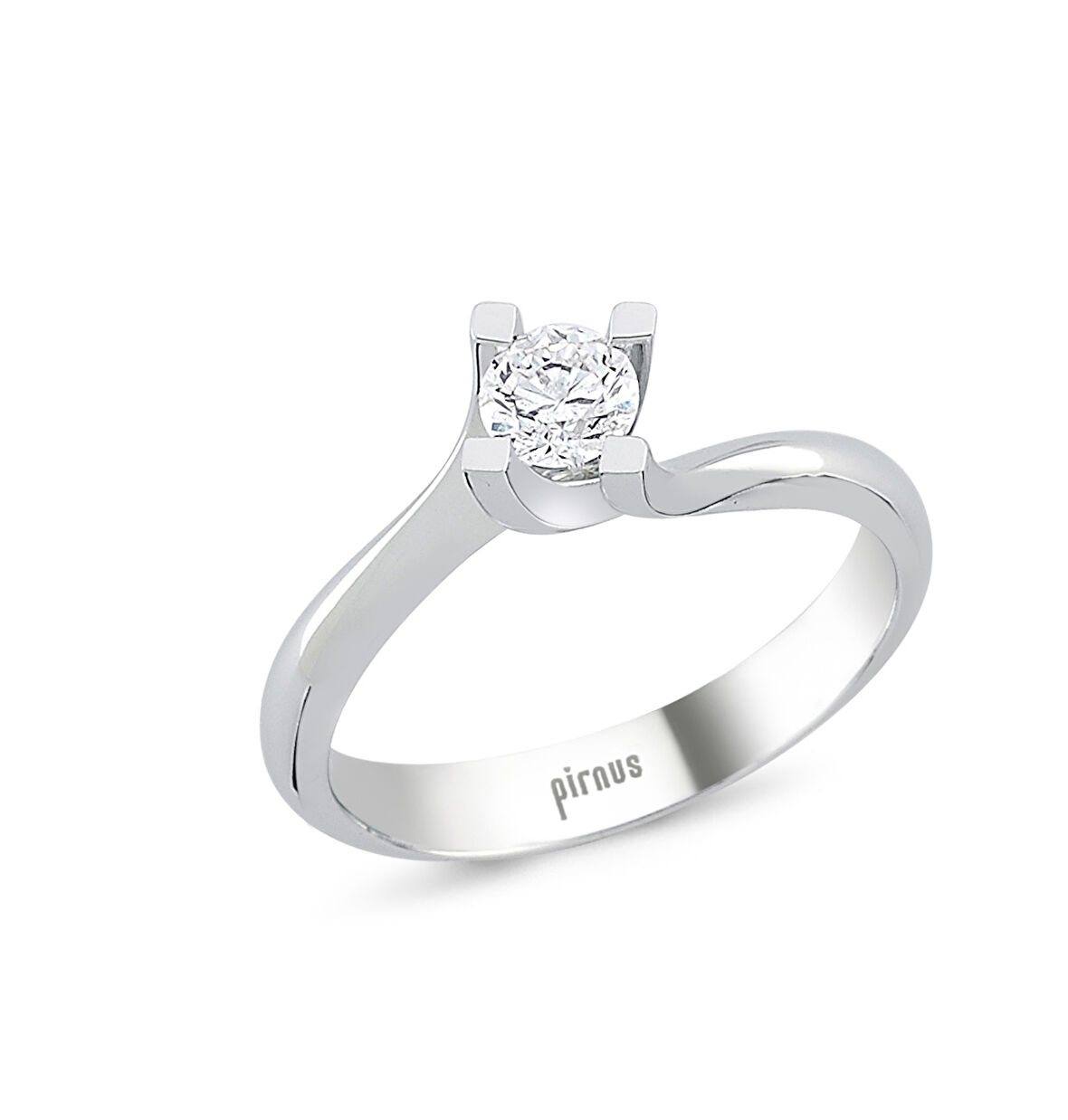 0,51 Karat Pırlanta Tektaş Yüzük