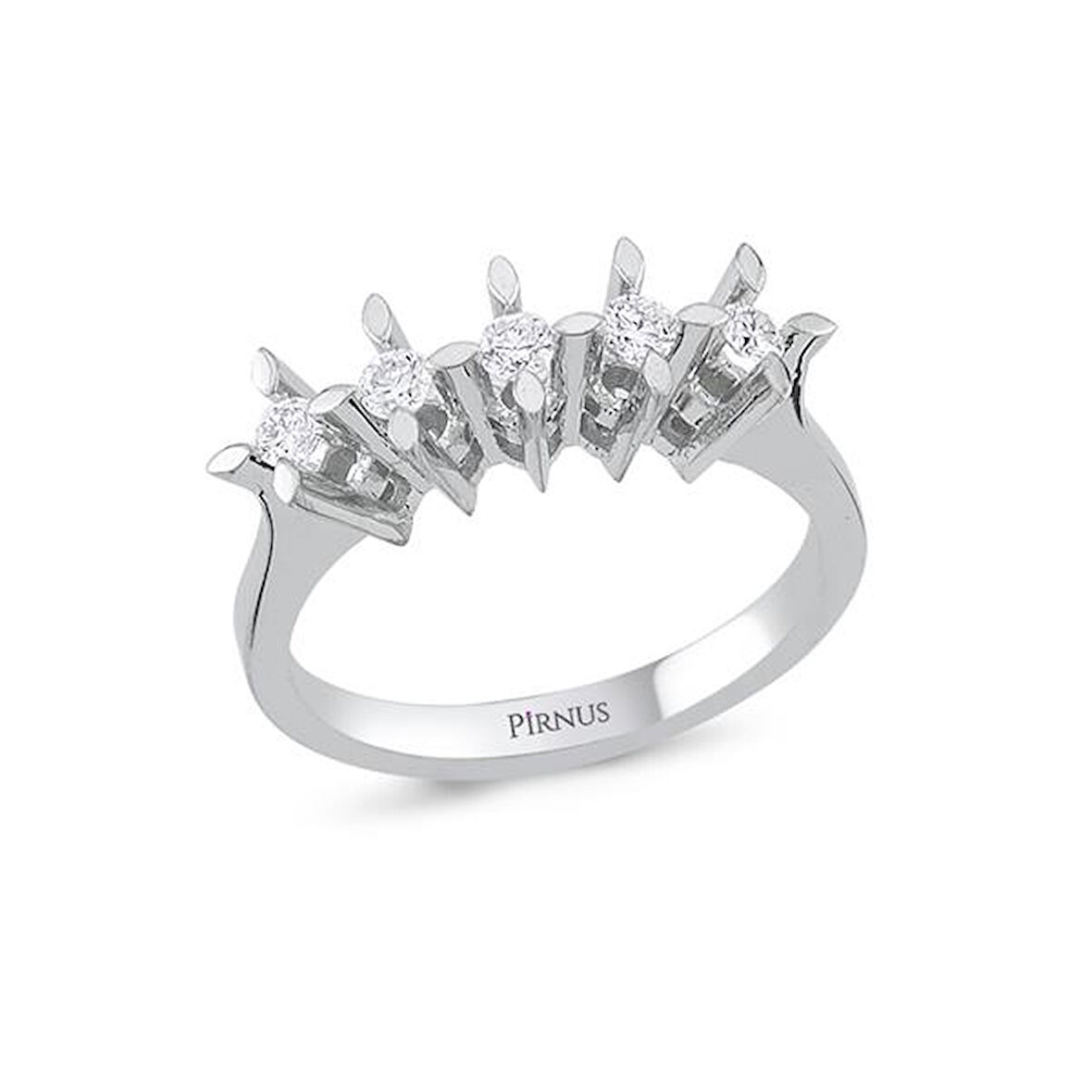 1,07 Karat Pırlanta Beştaş Yüzük