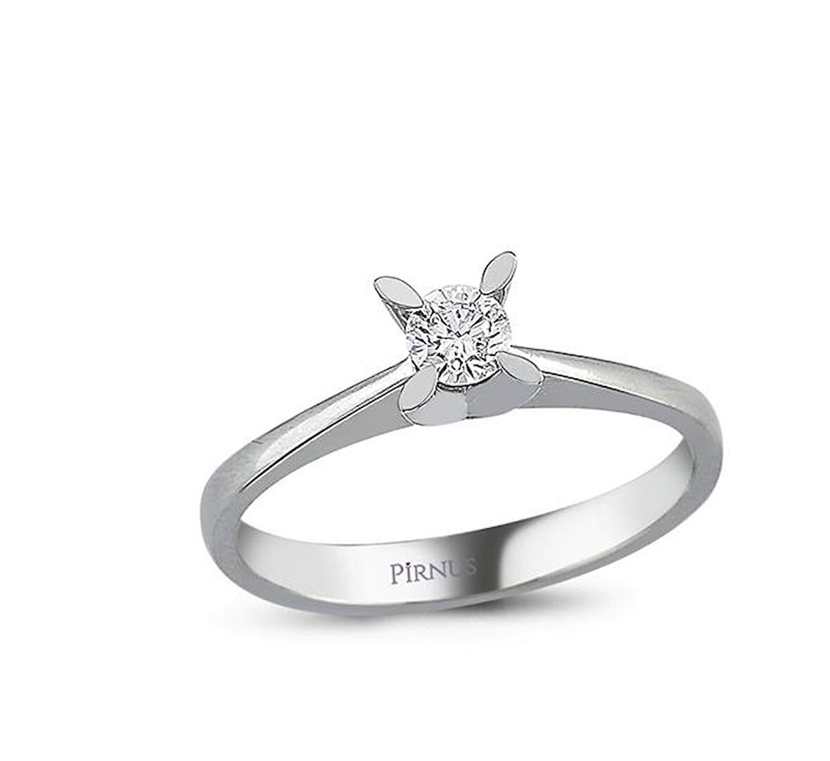 0,41 Karat Pırlanta Tektaş Yüzük