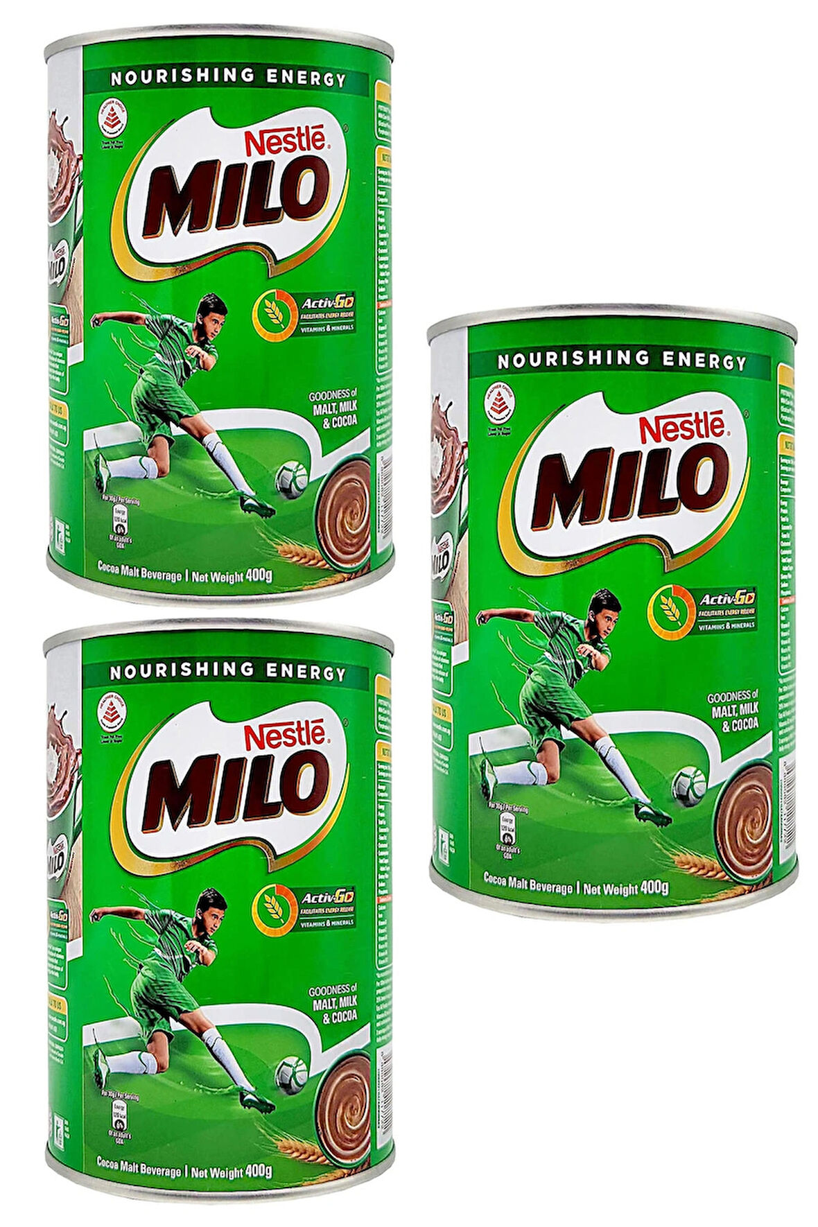 NESTLE MİLO İNSTANT KAKAO TOZU 400 GR x2 ADET