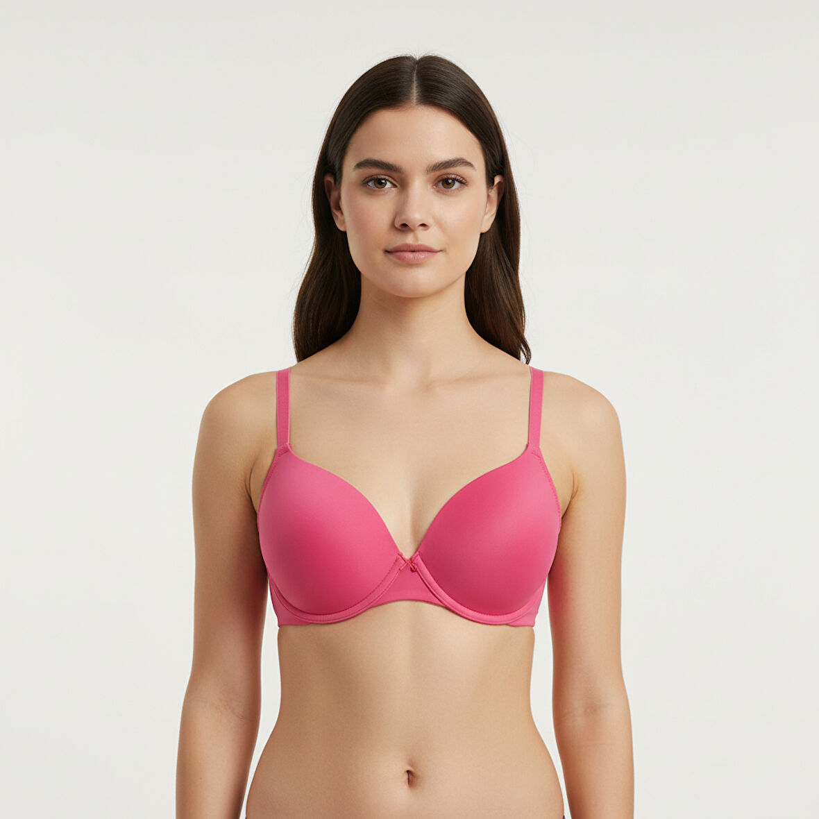 Kadın Mikro Desteksiz Mercan Rengi Sütyen BB2004