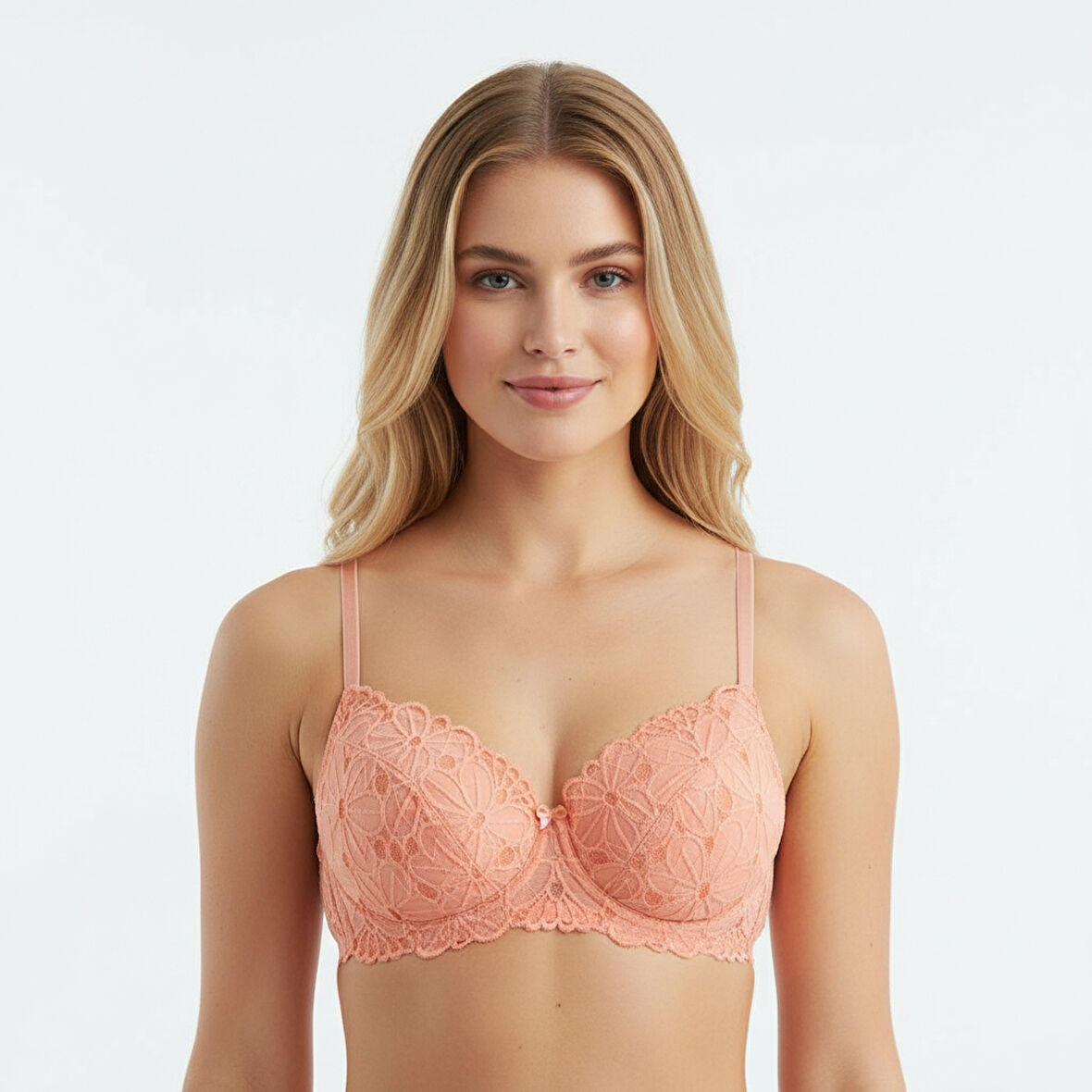 Kadın Yarım Kaplı Dantelli Sütyen BB2079