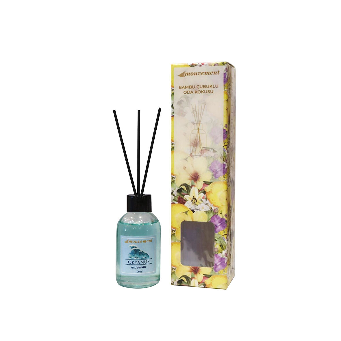 100 Ml Okyanus Çubuklu Oda Kokusu – Deniz Esintisi Ferahlığı