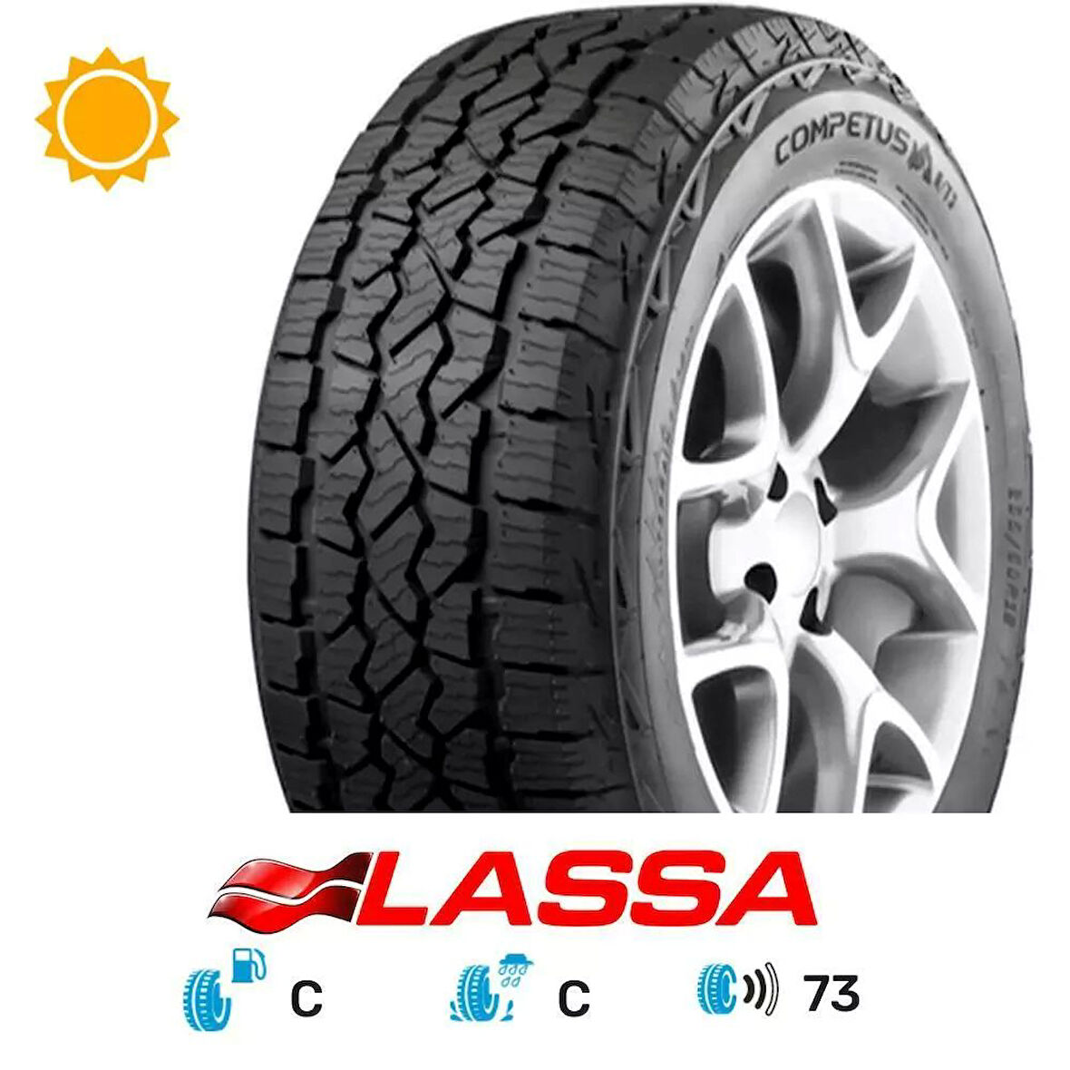 195/80R15 96T COMPETUS A/T 3 LASSA