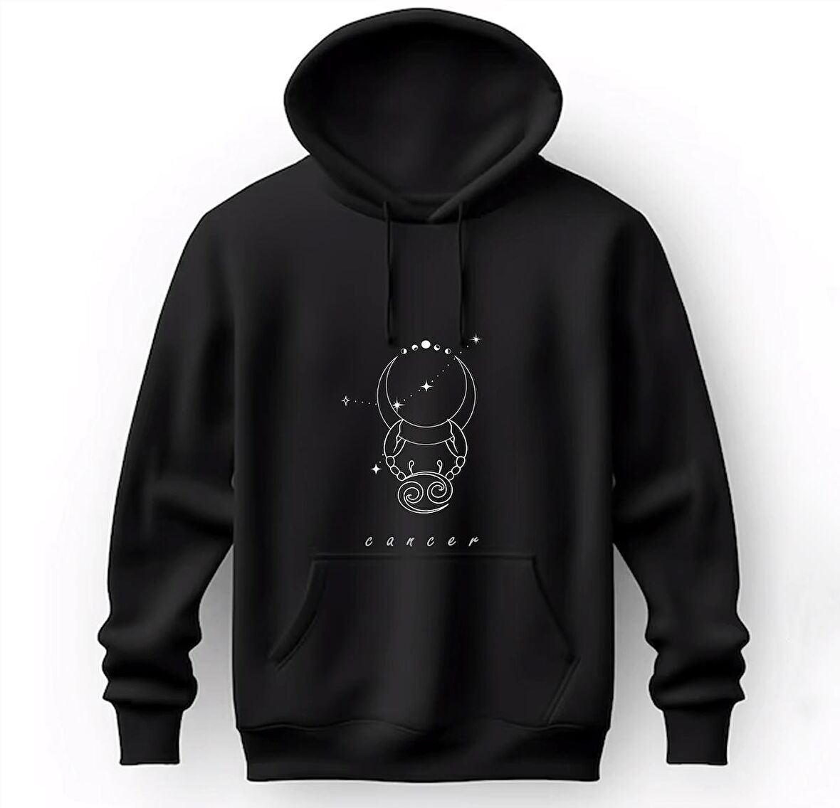 Yengeç Burcu Baskılı Sweatshirt