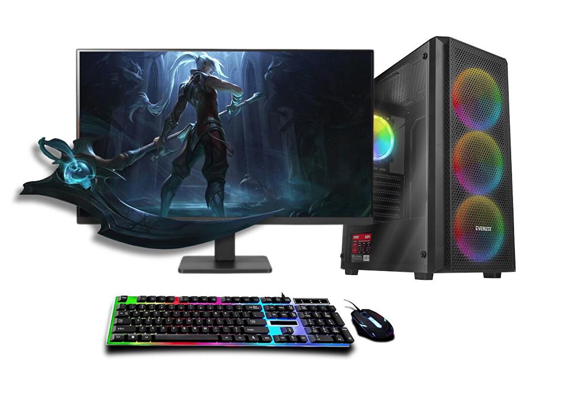 Avantron Gmx7840 İ5 10.Nesil 10400F 16Gb Ddr4 256Gb Ssd 8Gb Rx580 "23.8 Oyun Bilgisayarı