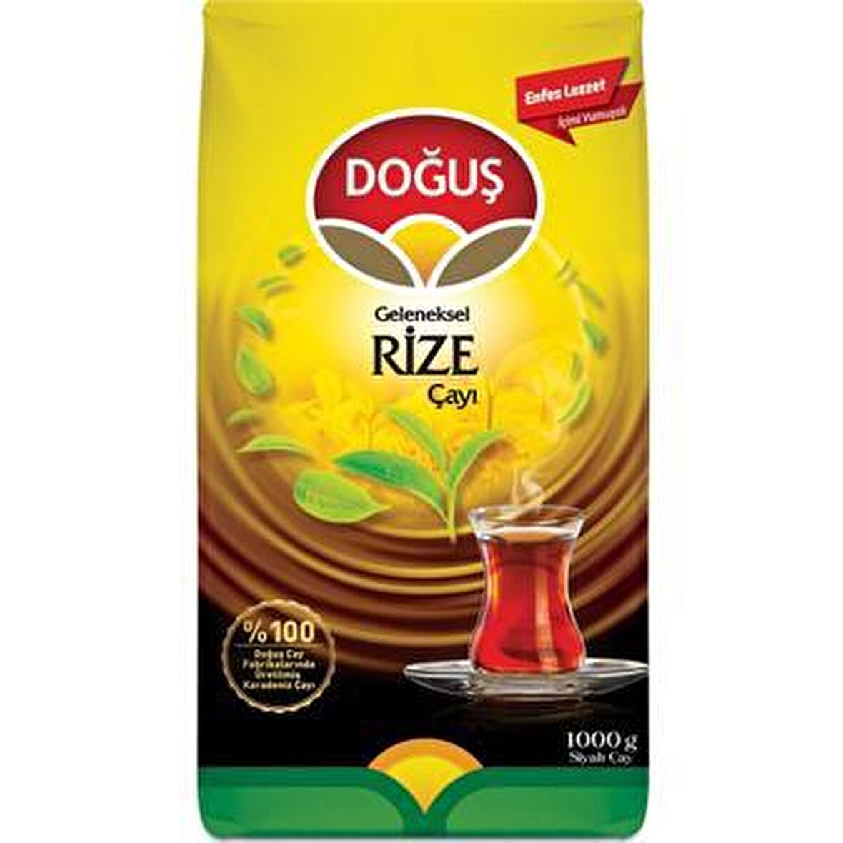 Doğuş Geleneksel Rize Dökme Siyah Çay 1000 gr 