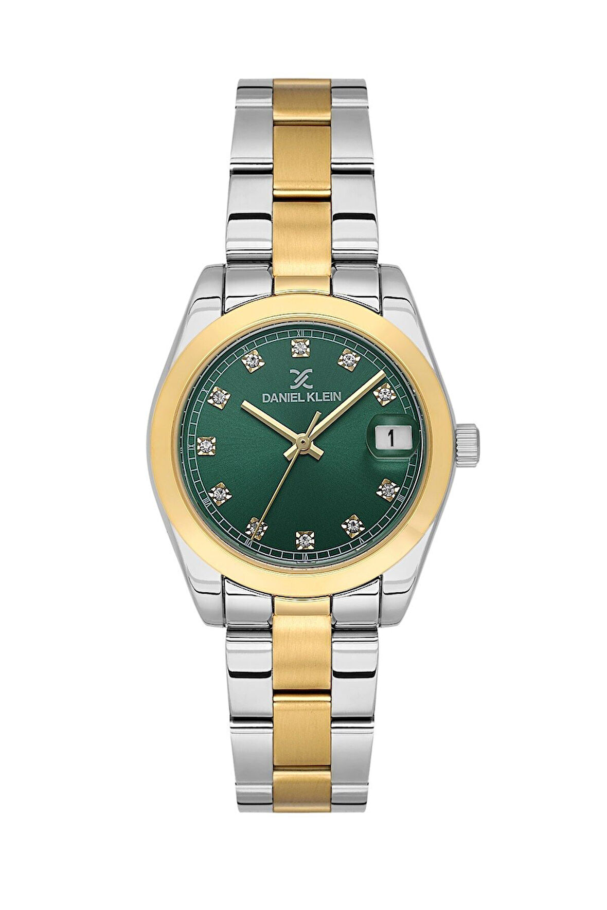 %100 ORJİNAL, FATURALI, 2 YIL GARANTİLİ, Metal Kadın YEŞİL KOL SAATİ