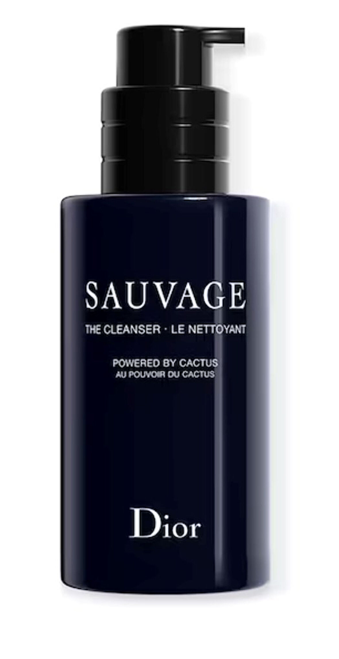 Dior Sauvage The Cleanser - Face Cleanser For Men Black Charcoal And Cactus 125 Ml