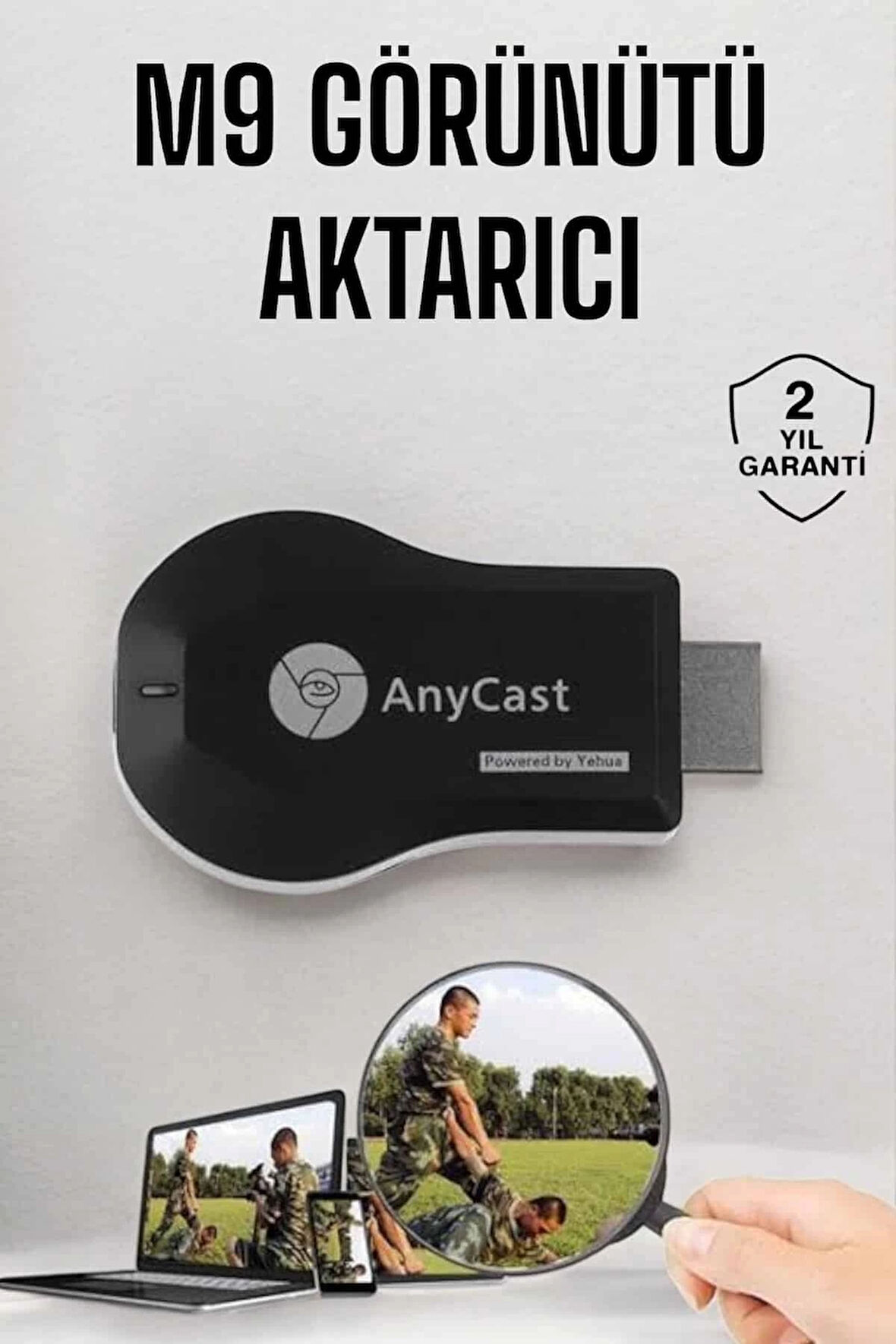 M9 Plus Hdmi Kablosuz Görüntü Ve Ses Aktarıcı HD Görüntü