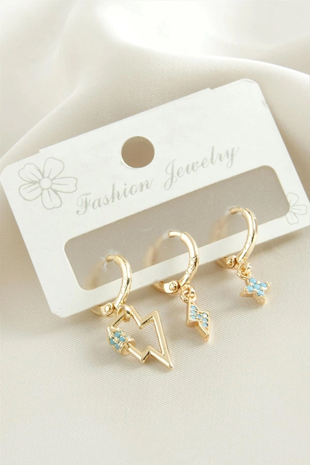 Karışık Akik Point Kolye Ucu