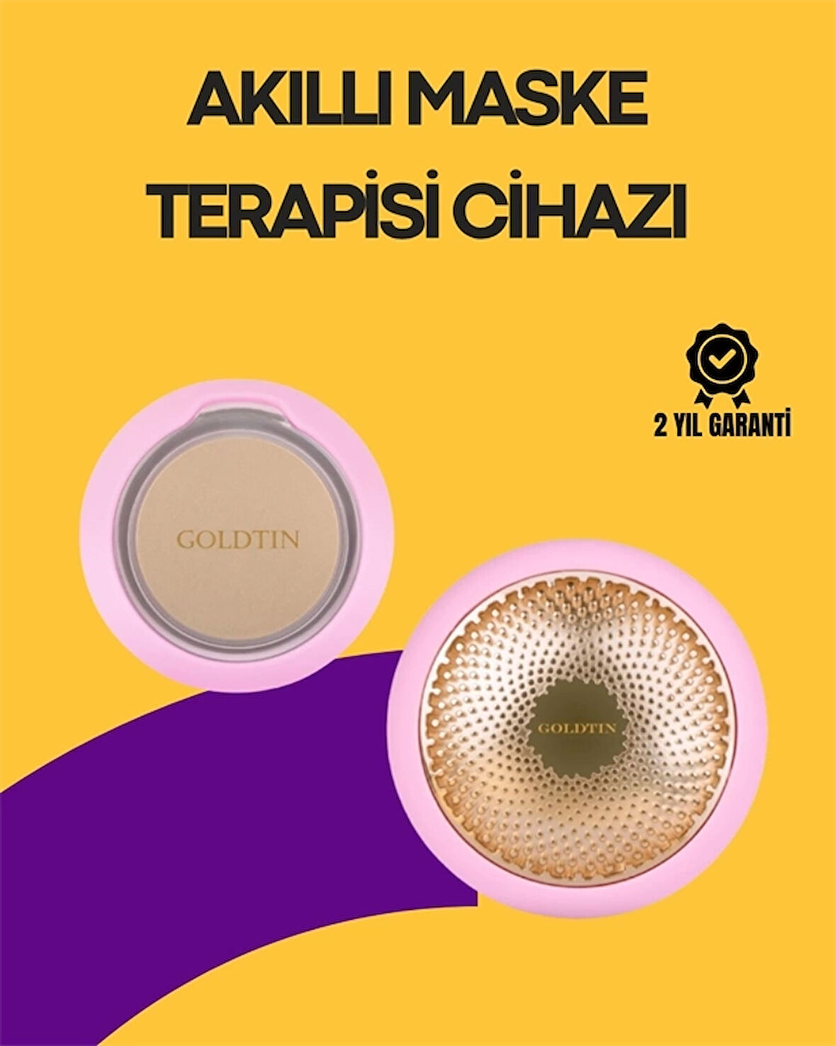 Termoterapi Özellikli Yüz Bakım Cihazı – Cilt Canlandırıcı ve Gözenek Açıcı