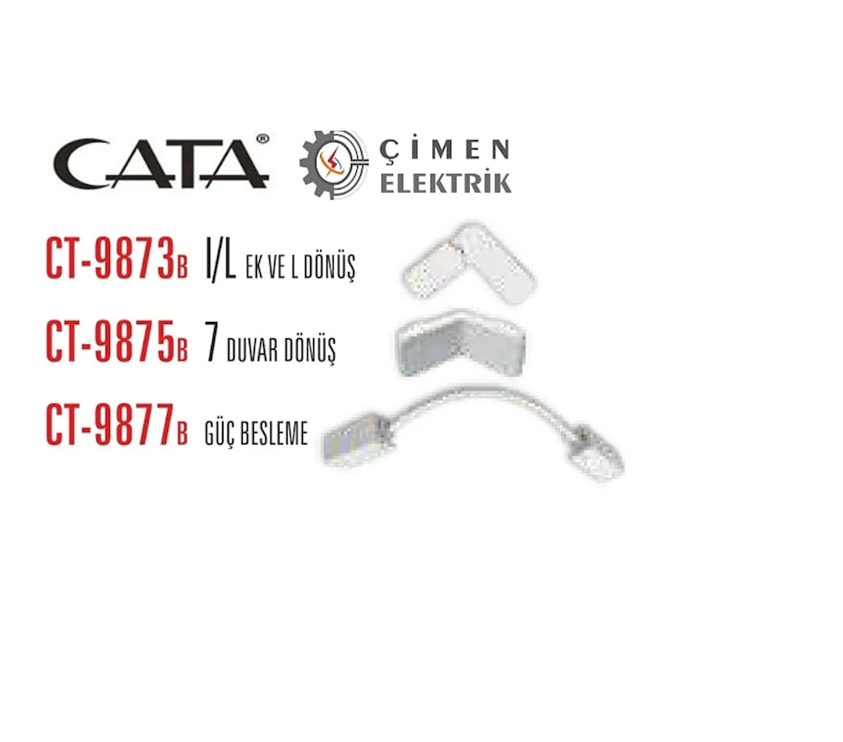 CATA CT 9873 Magnetıc Ray Ek Parçası Beyaz