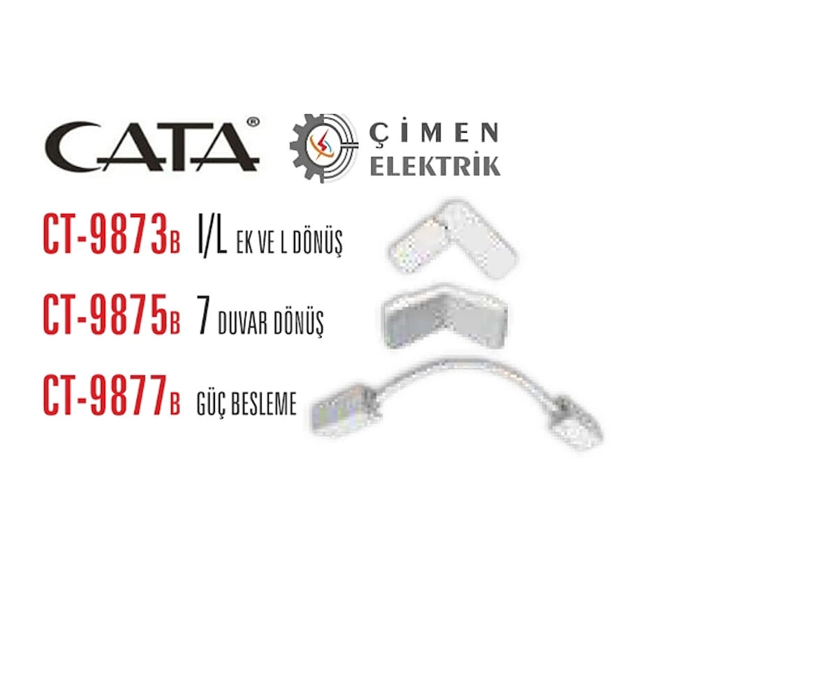 CATA CT 9875 Magnetıc Ray Ek Parçası Beyaz