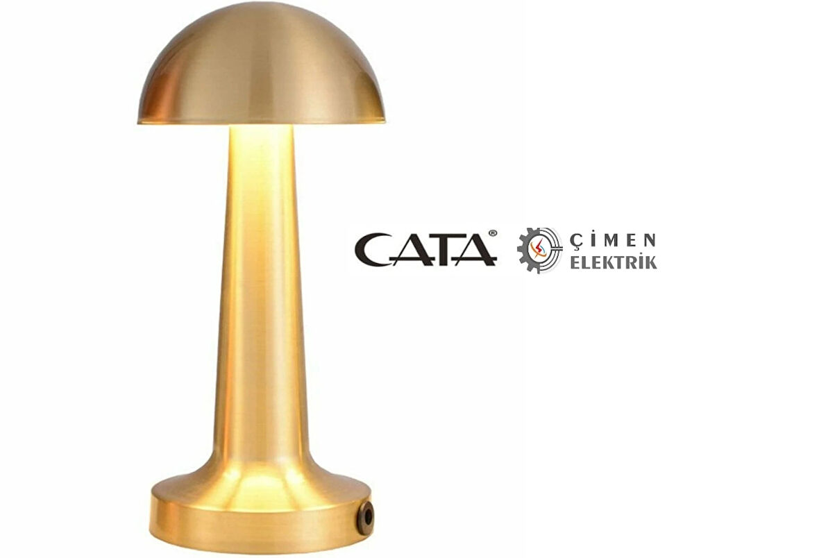 CATA CT 8429 Lizbon Antik Şarjlı Masa Lambası