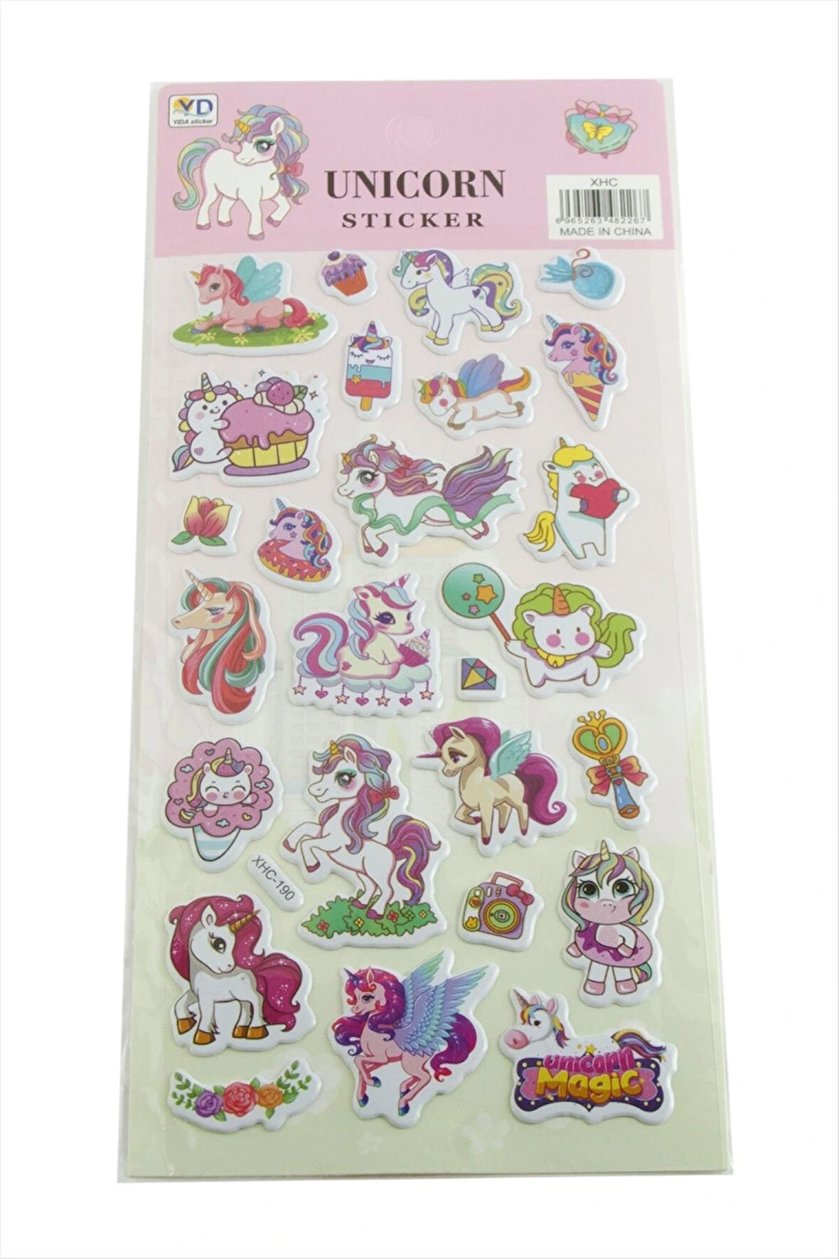 BUĞZ Unicorn Kabartmalı Sticker