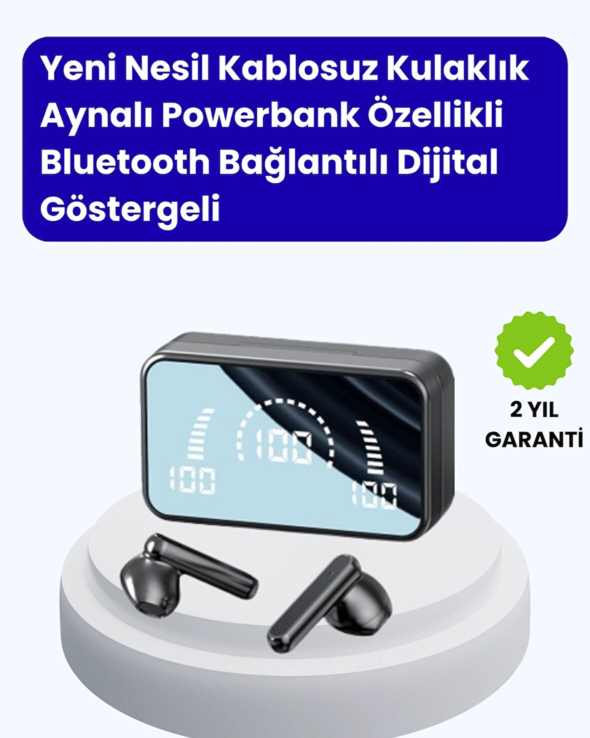 BUĞZ Ergonomik Tasarımlı Dokunmatik Bluetooth Kulaklık – HD Ses Performansı