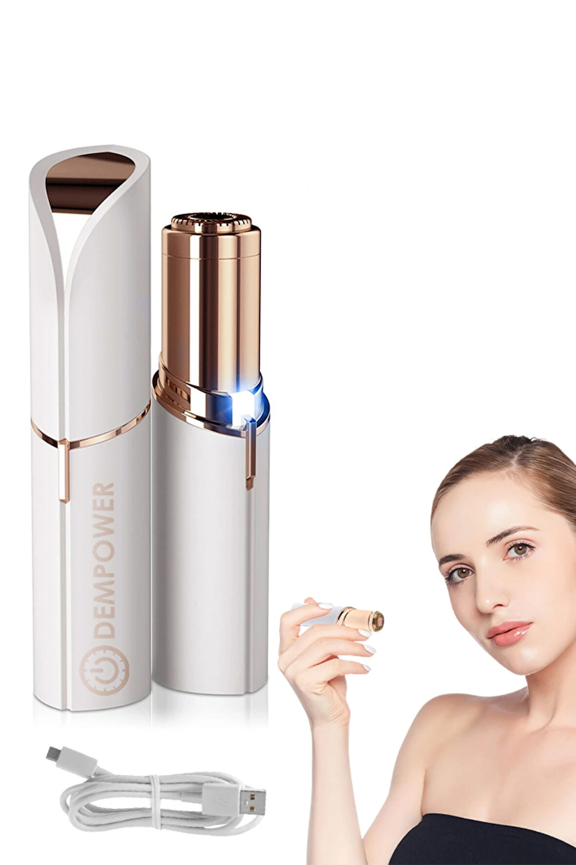 BUĞZ Flawless Yüz Tüy Temizleyici Şarjlı Epilasyon Aleti