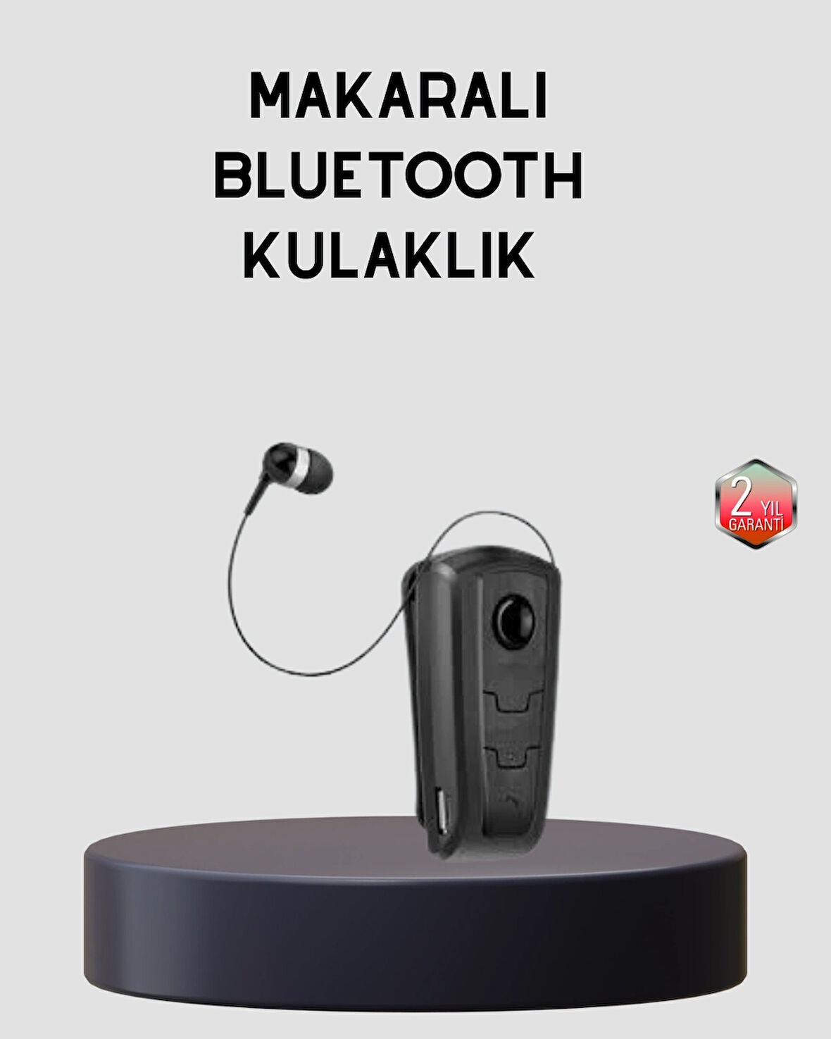 BUĞZ Ergonomik Bluetooth Kulaklık – 8 Saat Konuşma, Gürültü Azaltıcı Mikrofon
