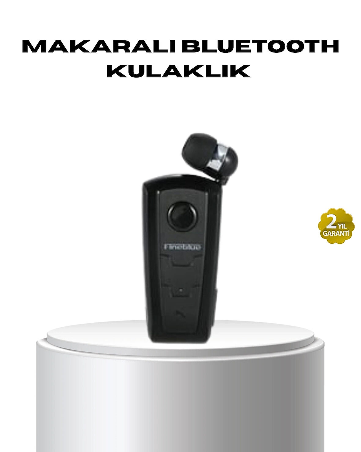 BUĞZ Kablosuz Bluetooth Kulaklık – Gürültü Önleyici, Uzun Pil Ömürlü, Çift Cihaz Bağlantılı