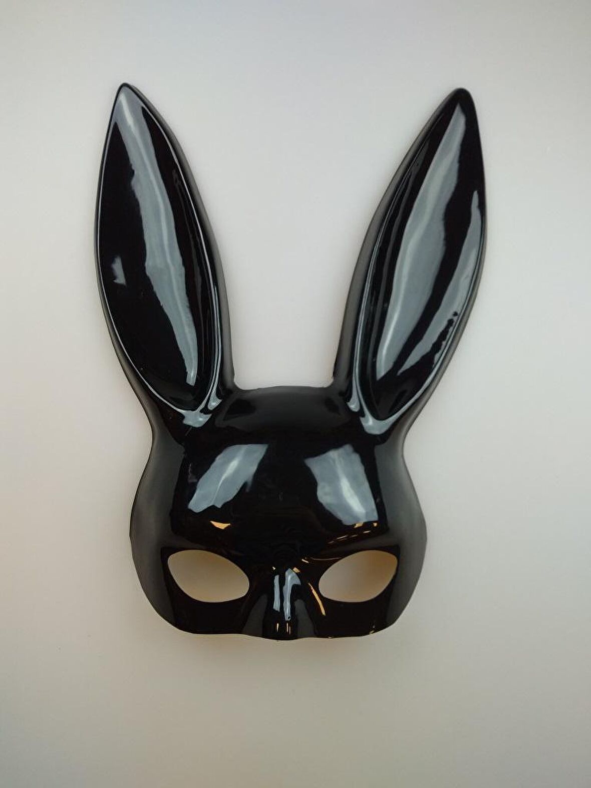KULAKLI TAVŞAN  BUNNY MASKE SİYAH