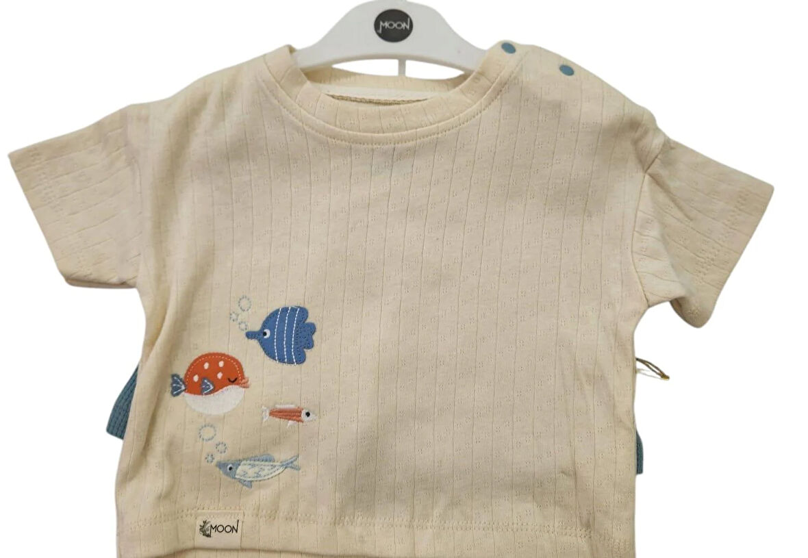 Babydoll 2li Takım Moon Mavi
