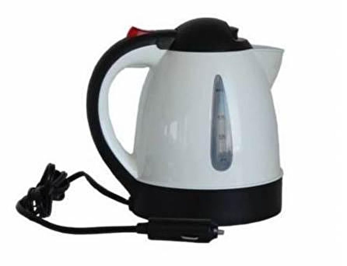 Araç İçi Oto Su Isıtıcı Kettle Çakmaklık Girişli 24 V 1 L