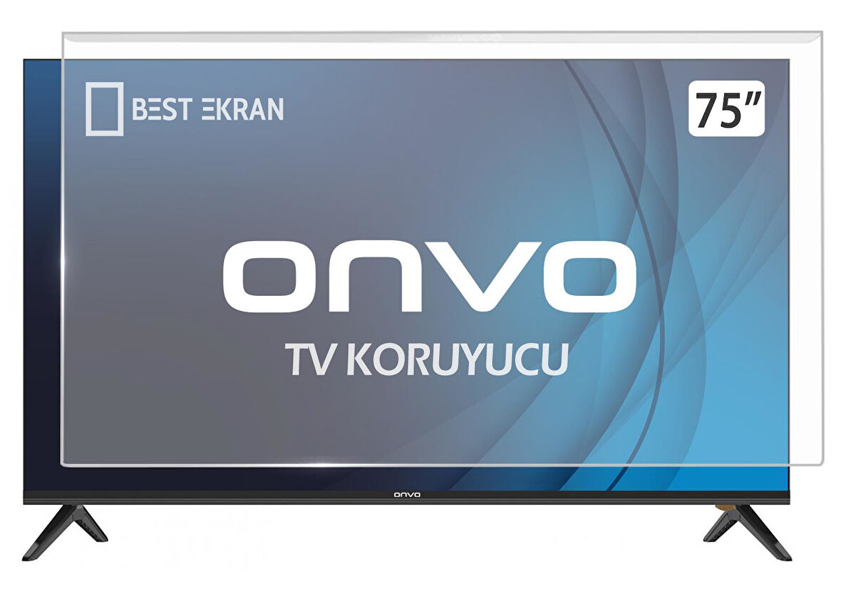 ONVO OV75F950 TV EKRAN KORUYUCU - Onvo 75" inç  Koruyucu