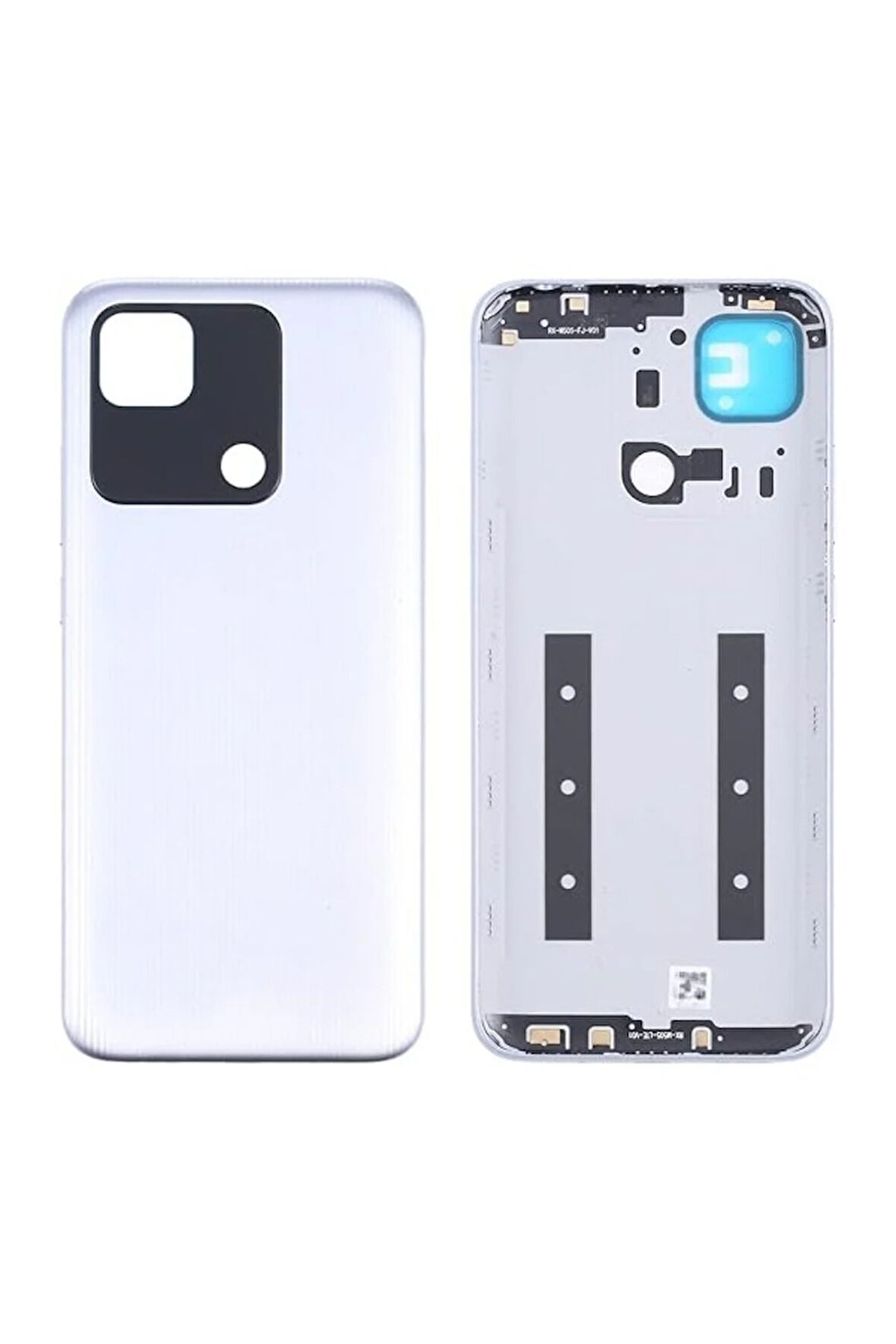 Xiaomi Redmi 10A Uyumlu FULL Kasa Arka Kapak Batarya Kapağı BEYAZ