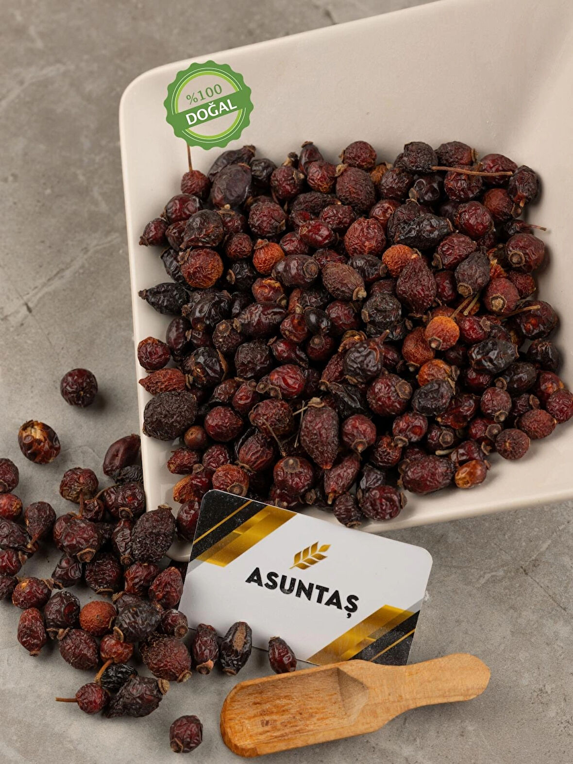 Kuşburnu Doğal Kurutulmuş Katkısız Vakumlu Paket 1kg