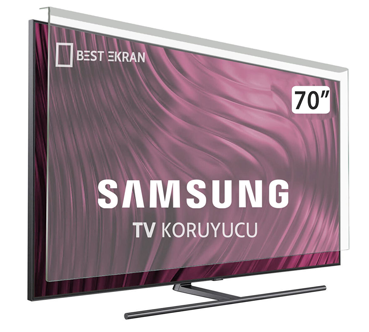 SAMSUNG 75Q70D TV EKRAN KORUYUCU - Samsung 75" inç Smart QLED QE75Q70DATXTK