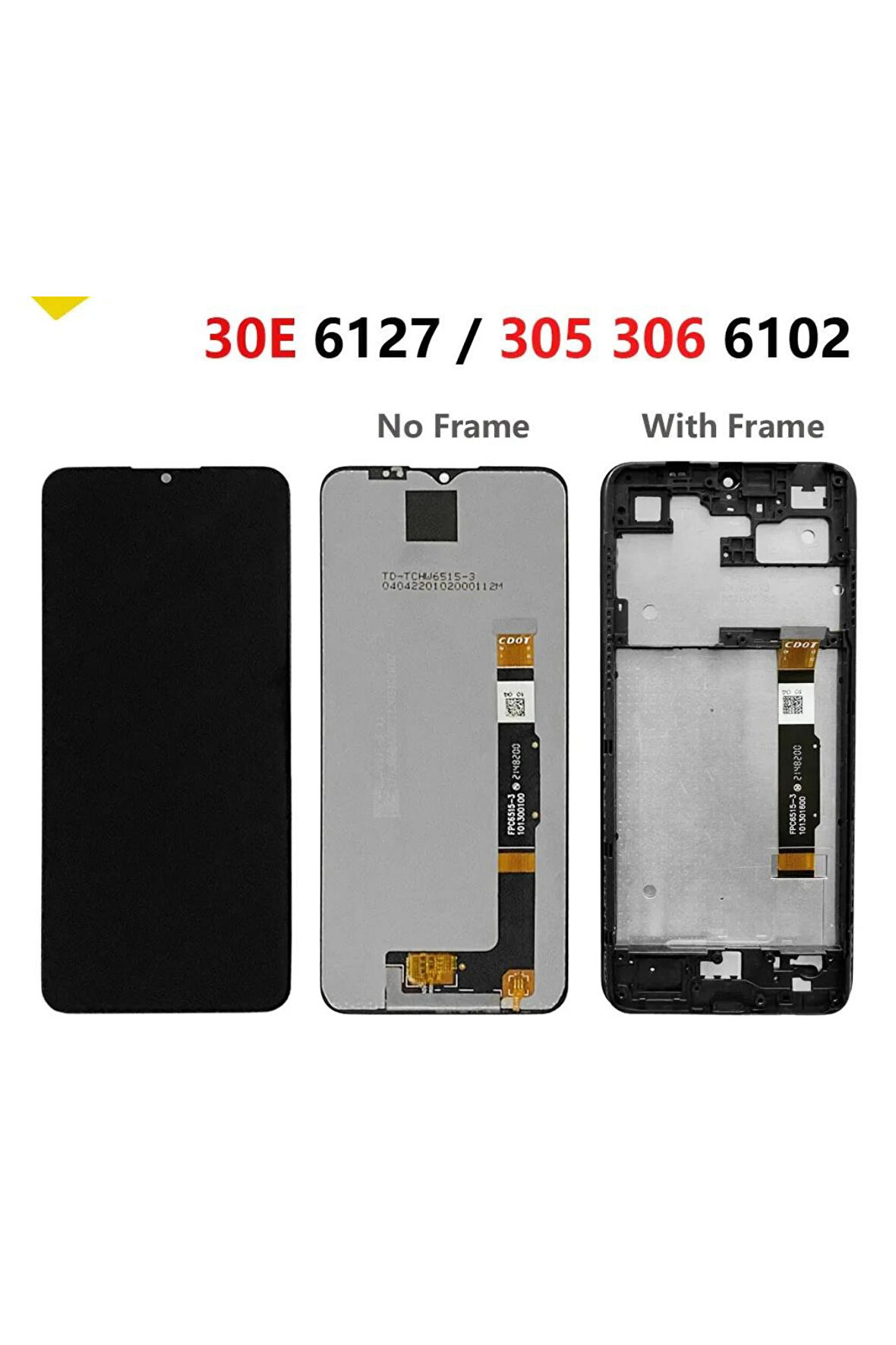Tcl 30E Uyumlu Ekran