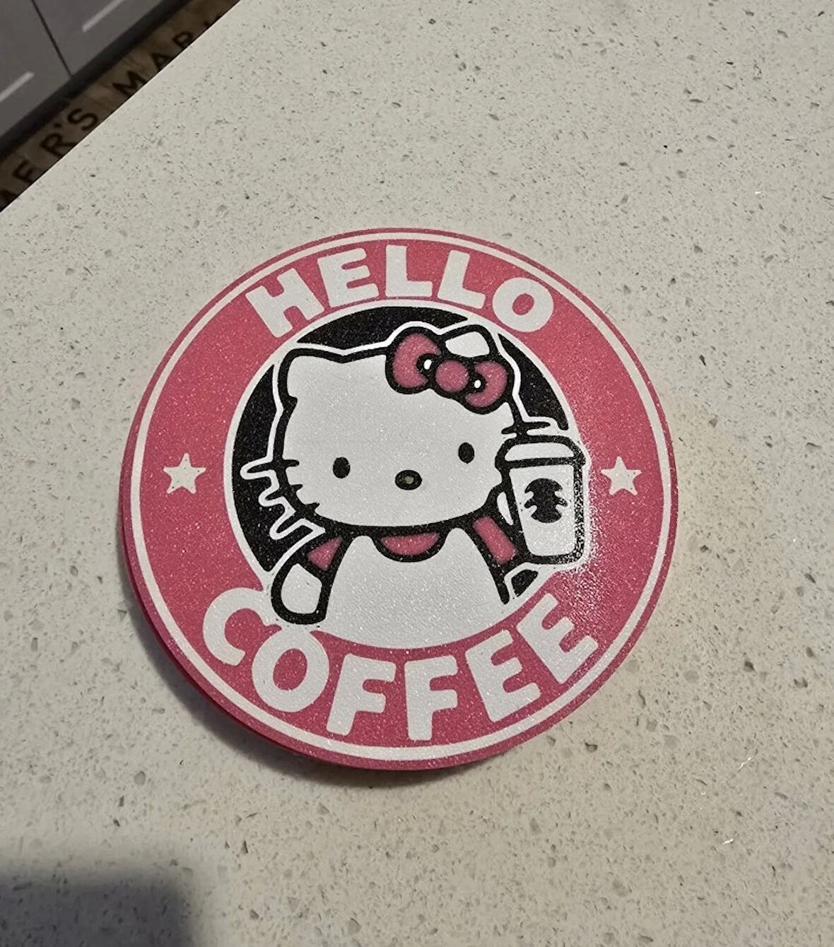 Hello Kitty Bardak Altlığı