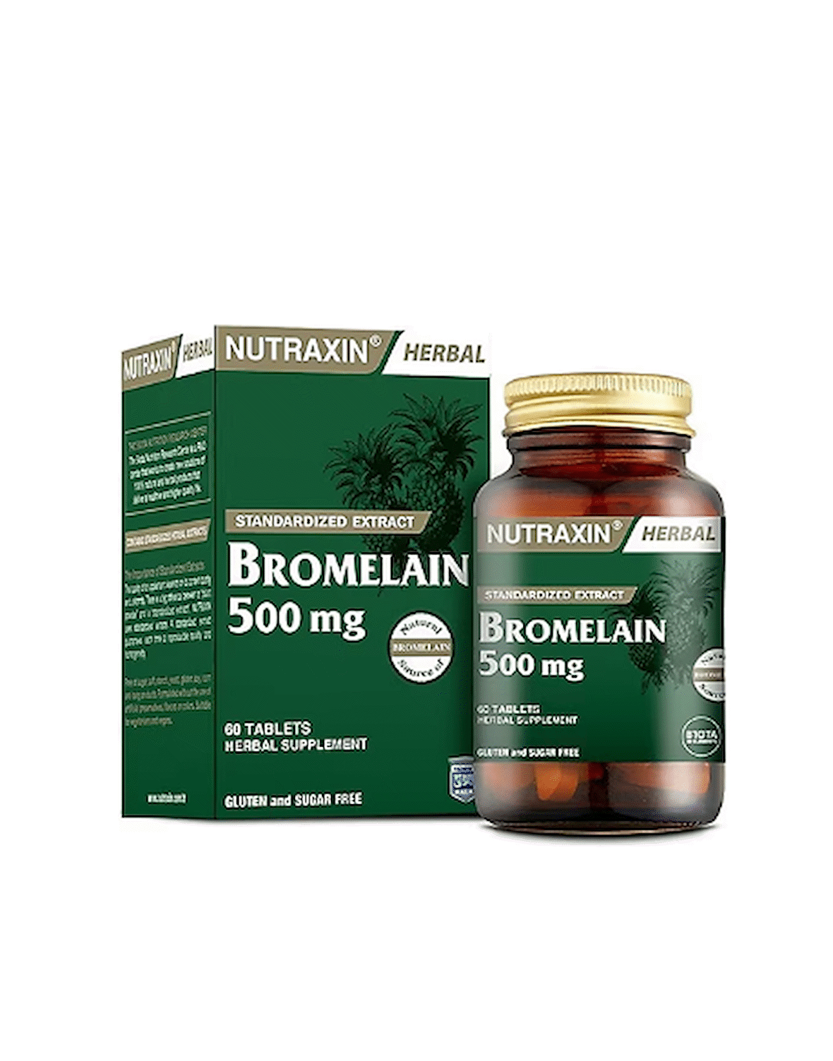 Nutraxin Bromelain 60 Kapsül