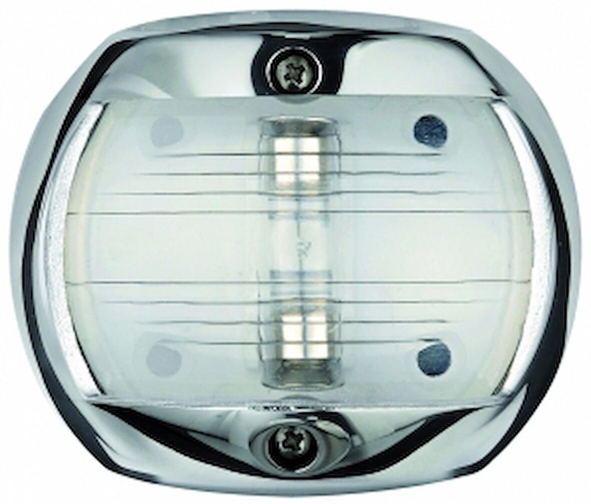 Maxi 20 seyir feneri Paslanmaz Çelik Gövde ve Lens Pupa Feneri 24V 10W