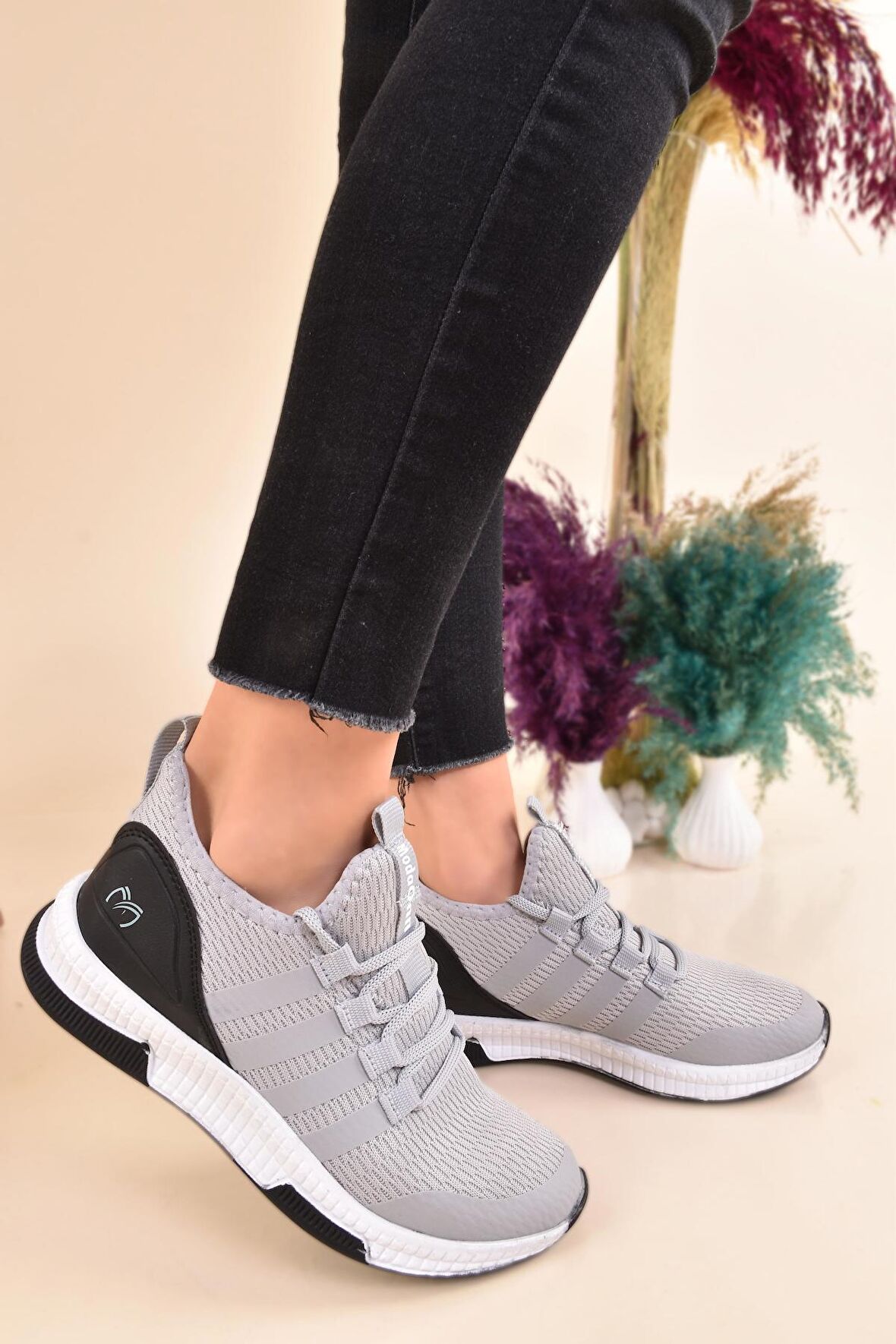 Unisex Triko Spor Ayakkabı Sneaker