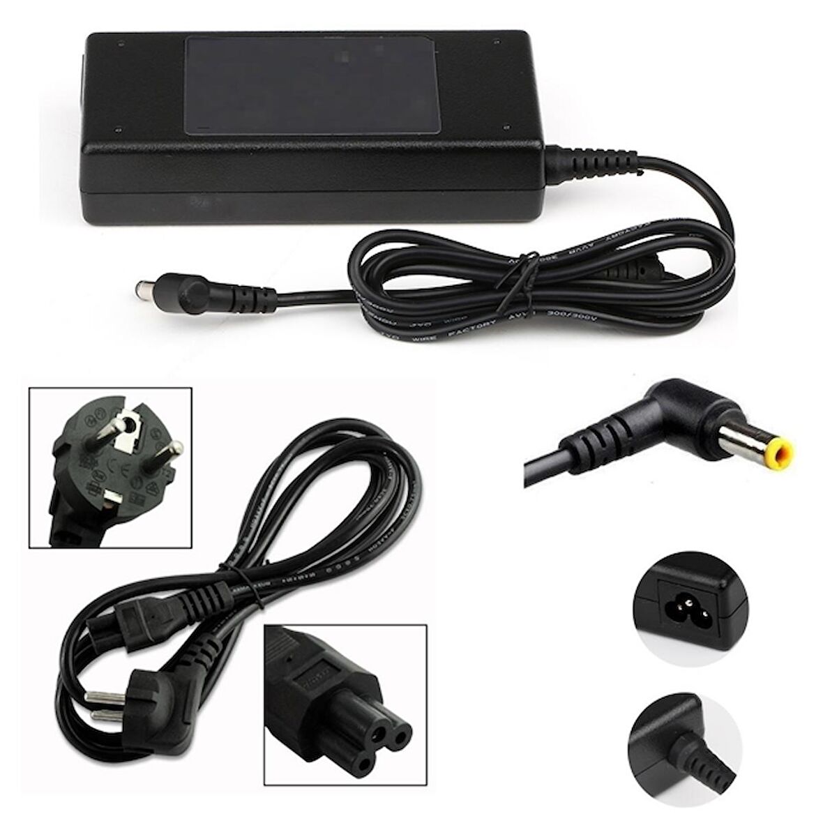 Grundig GNB 1555 C1 i3, GNB1555C1i3 Uyumlu Adaptör 19v 1.58a Şarj Aleti Şarj Cihazı
