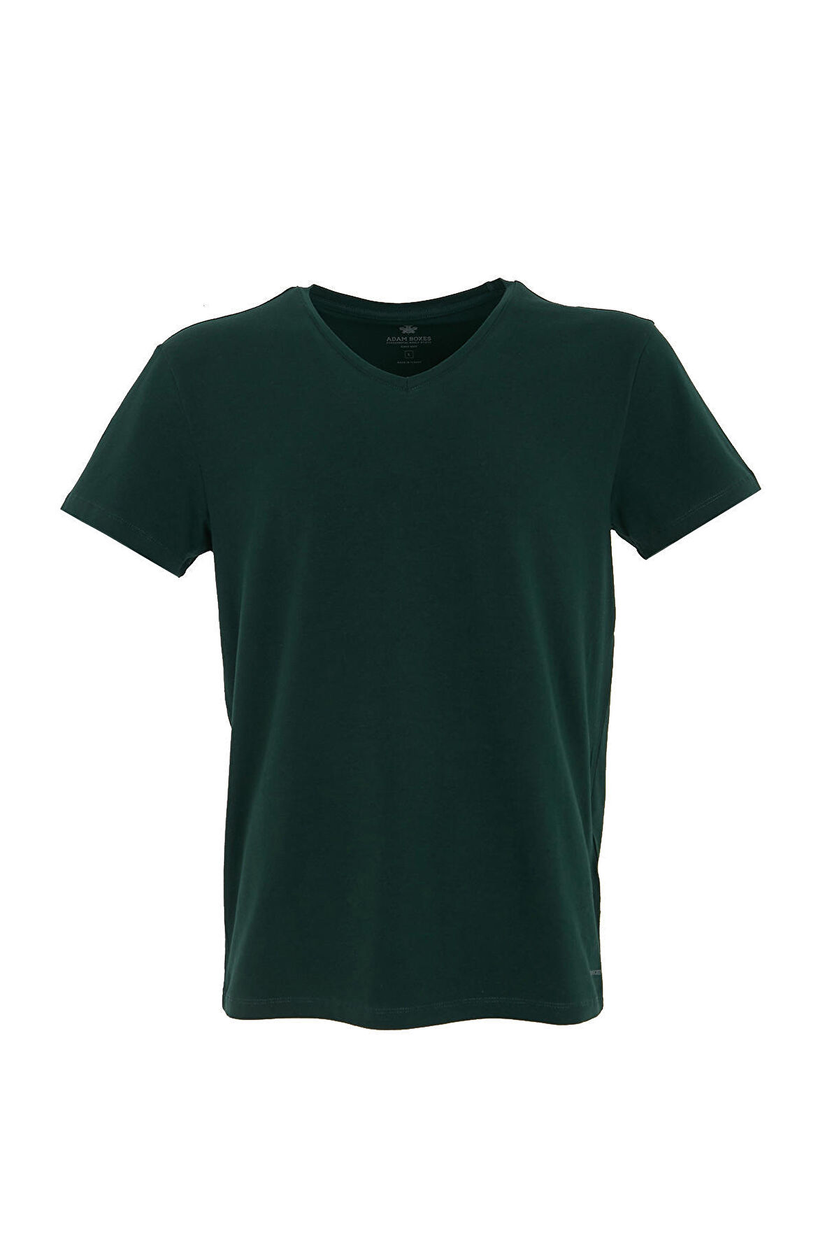 Adam Boxes V Yaka T-shirt N-Simplo - Koyu Yeşil