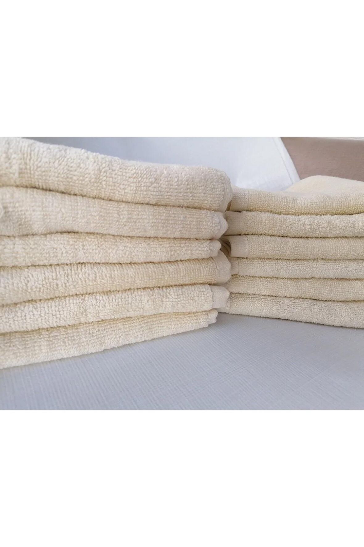 12 Adet Çok Amaçlı El Havlusu Seyahat Havlusu Okul Havlusu Abdest Havlusu 30x30 Cm