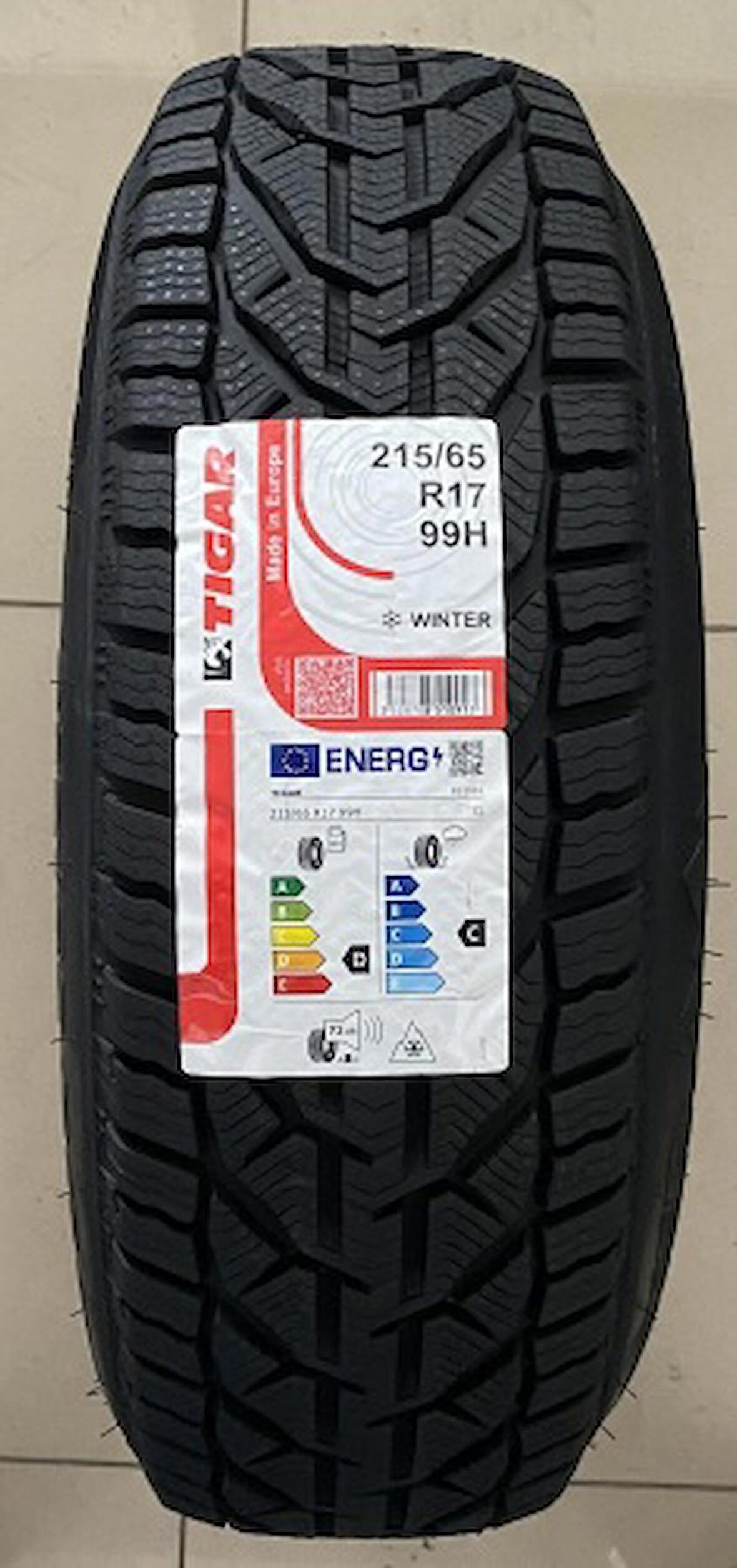 TİGAR 215/65R17 99H Winter Kış Lastiği 2022 Üretim