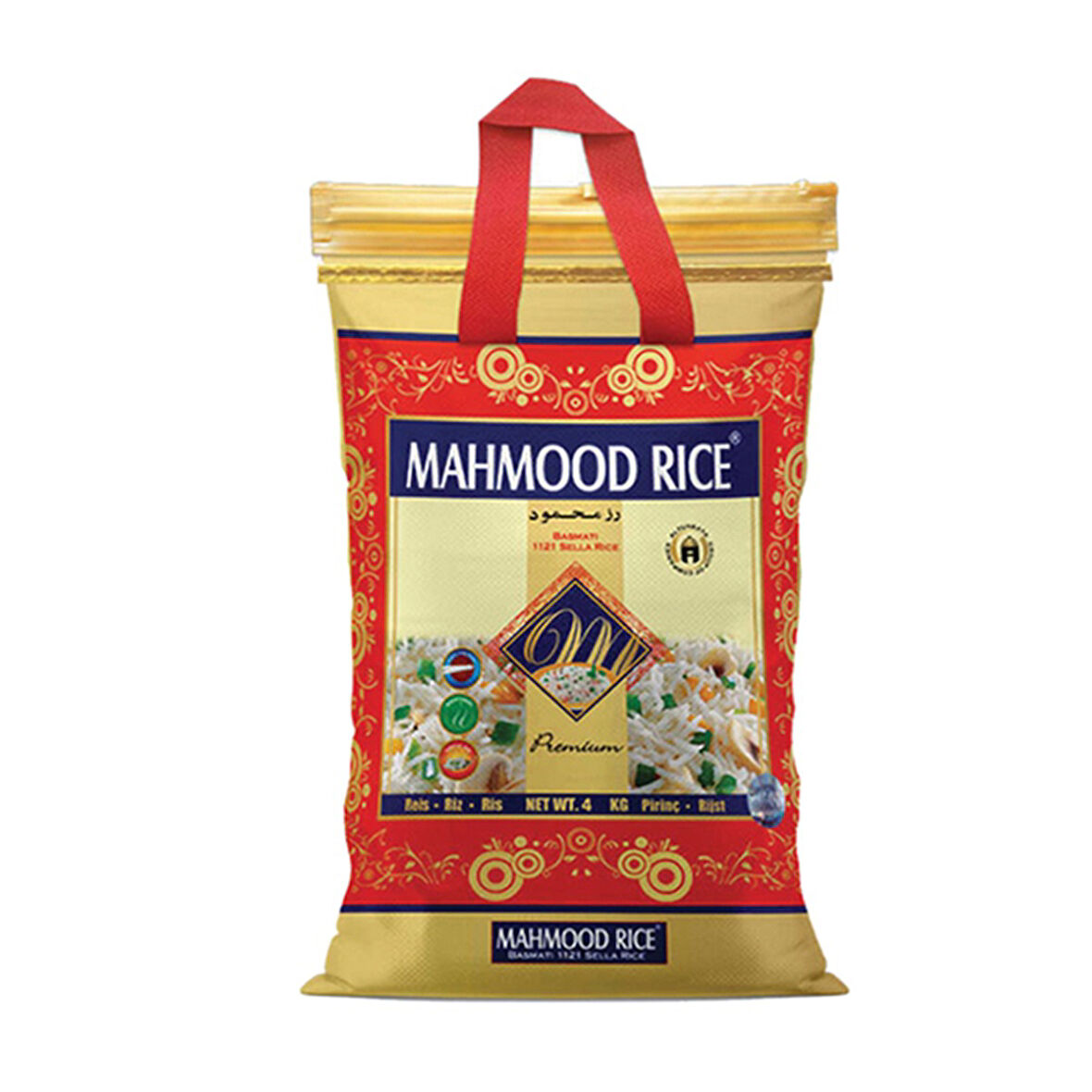 Mahmood Rıce Basmatı Pi̇ri̇nç 4kg Paket (2 Adet)