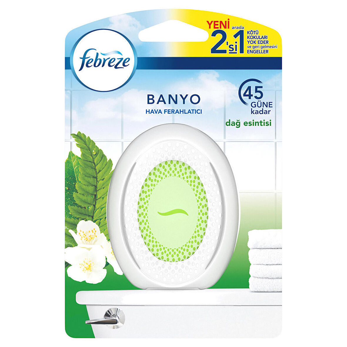 Febreze Hava Ferahlatıcı Banyo Oda Kokusu Dağ Esintisi