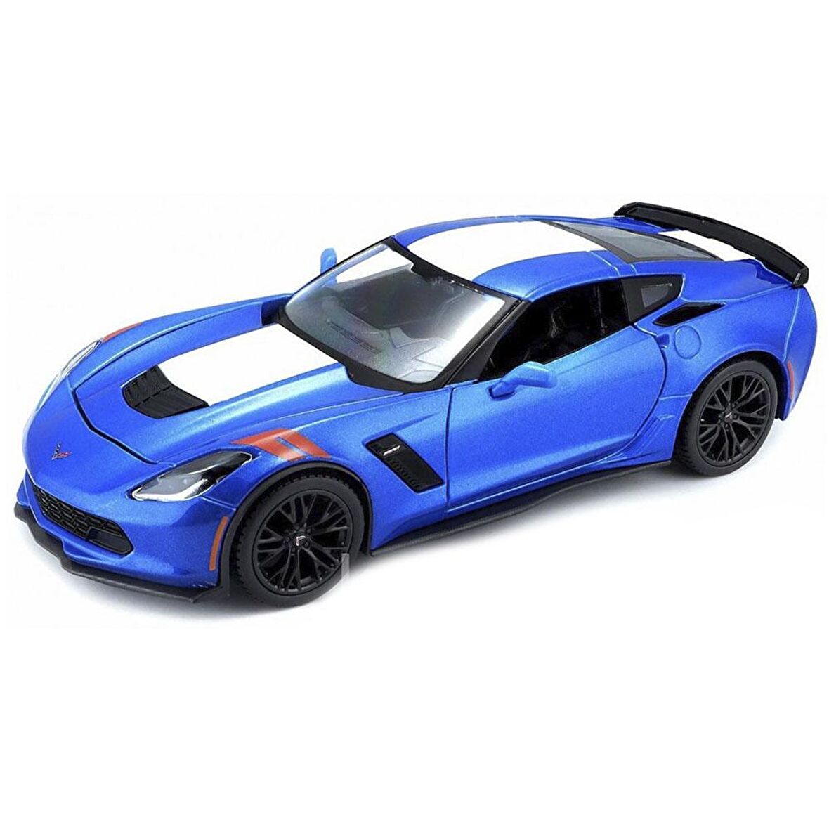 Maisto 1:24 2017 Corvette Grand Sport Model Araba - Mavi