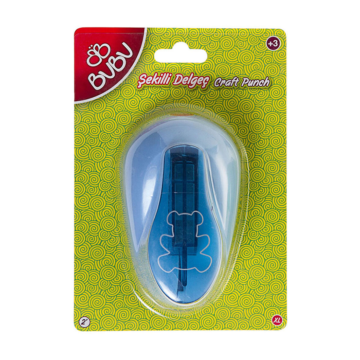 Bu-Bu Şekilli Eva ve Kağıt Delgeç BUBU-DE00