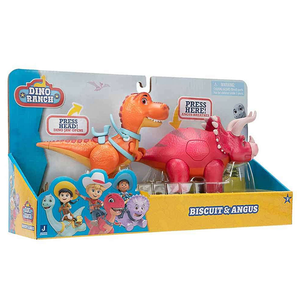 Dino Ranch İkili Delüks Figür Biscuit ve Angus DNA02000