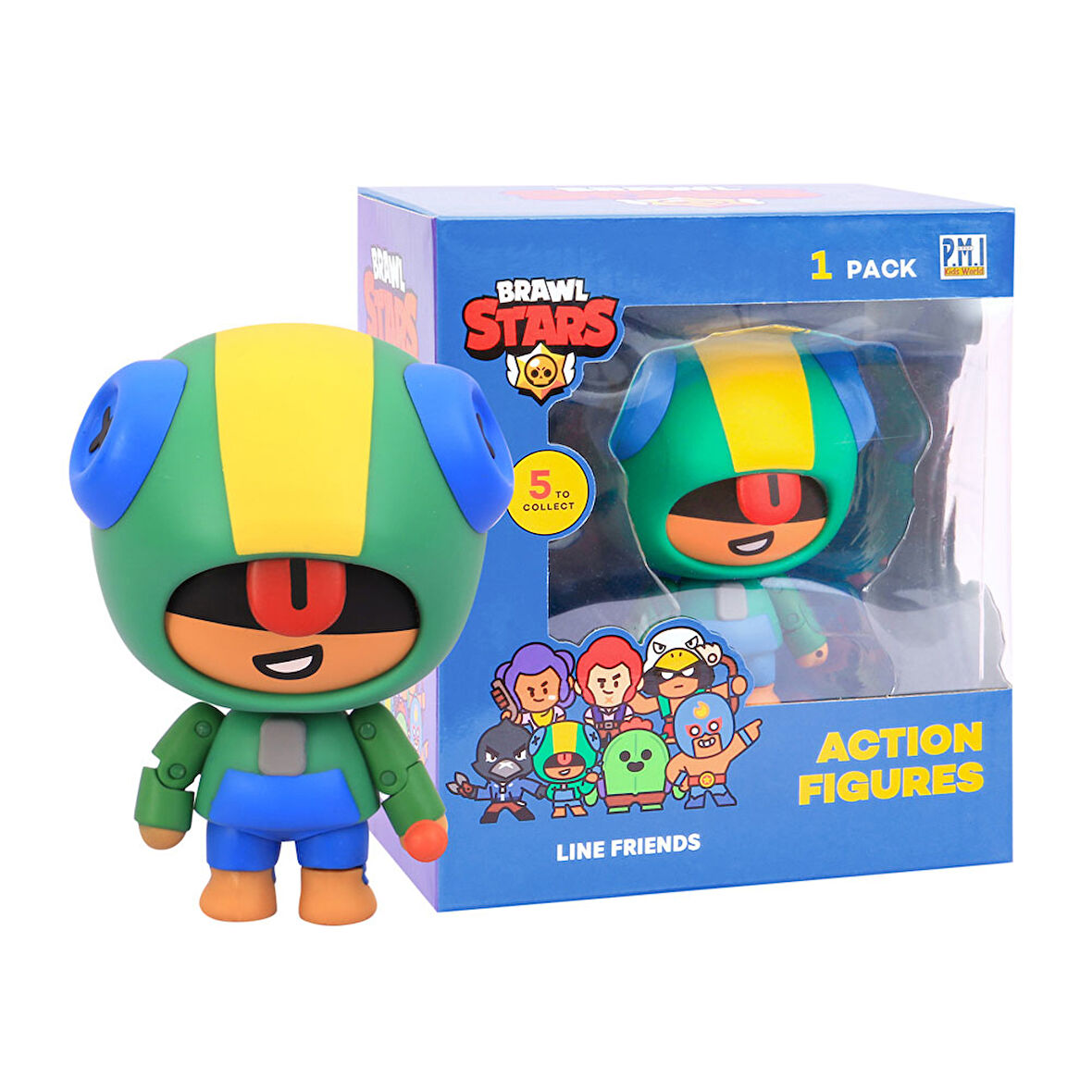 Brawl Stars Tekli Aksiyon Figürü Model 1 PMI-BRW6010