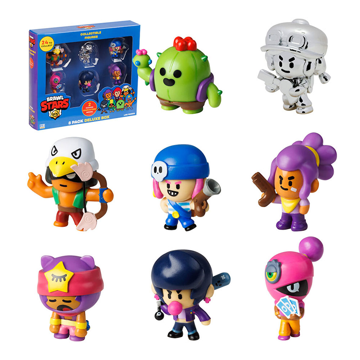Brawl Stars 8 li Delüks Figür Model 2 PMI-BRW2070